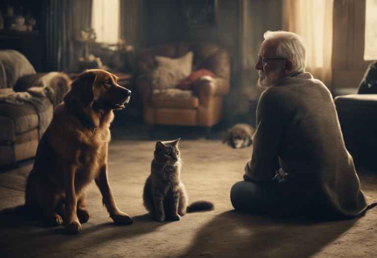 yaşlılar için hayvan